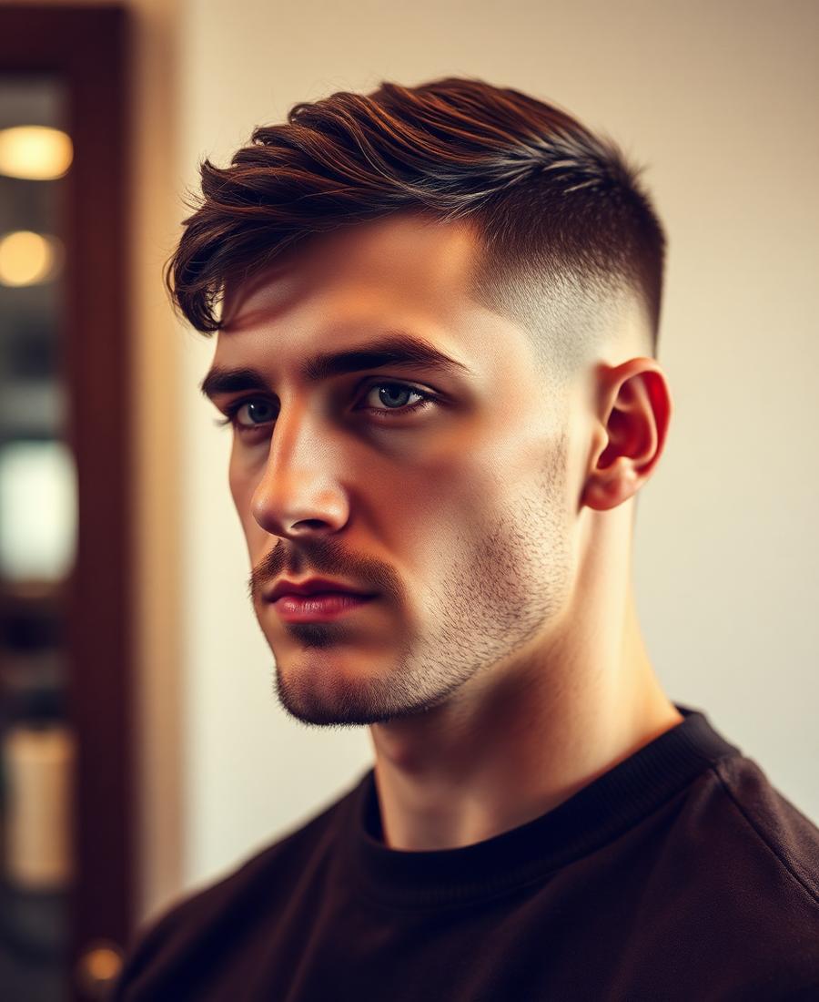 Textured crop styled with matte product